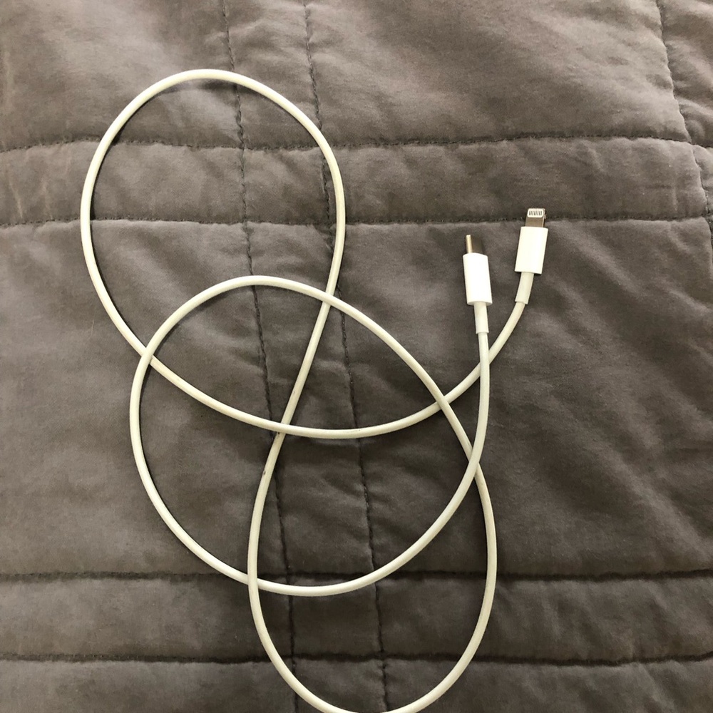 Apple Lightning to USB‑C Cable in White